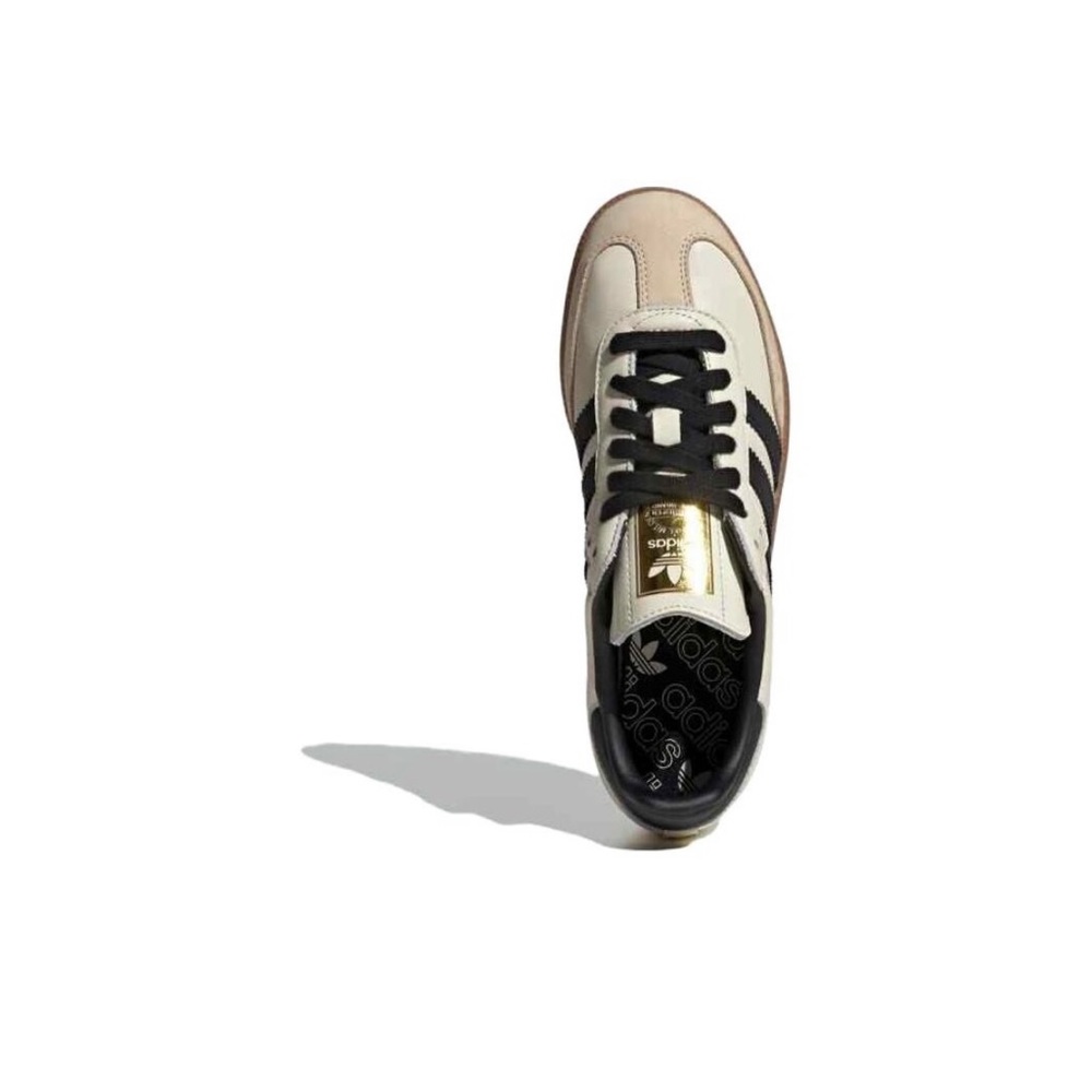 adidas Samba Sneakers in cream and black - Picture 4 of 5